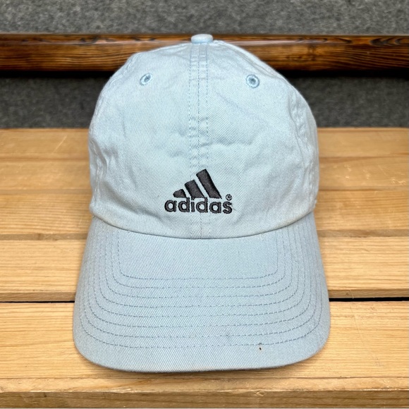 adidas Accessories Vintage Adidas Baby Blue Baseball Cap Poshmark
